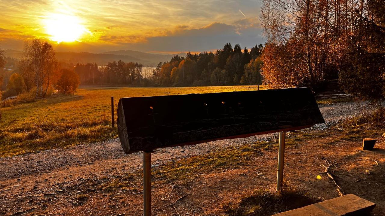 Hauslipno Bungalov Na Lipne 伏尔塔瓦河畔利普诺 外观 照片