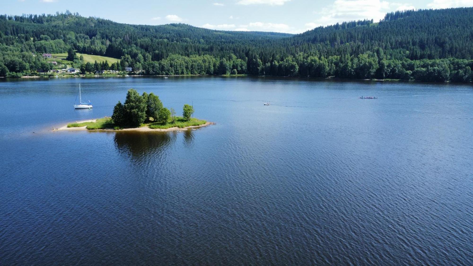 Hauslipno Bungalov Na Lipne 伏尔塔瓦河畔利普诺 外观 照片
